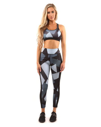 Bondi Sports Bra - Black/Grey Dship