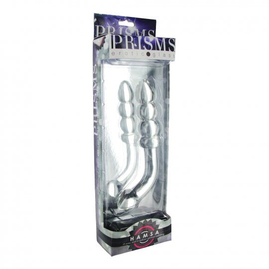 Hamsa Glass Dildo - Clear Sex Distribution