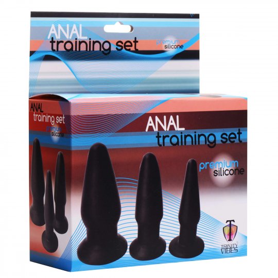 Trinity Silicone Butt Plug Kit Sex Distribution